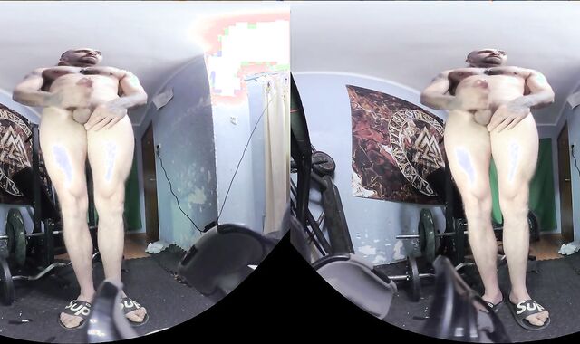 Wank Spanish VR Gig 06 - FullBody Instructing and Stroking to Brink Orgasm (Utter in OF and FapHouse)