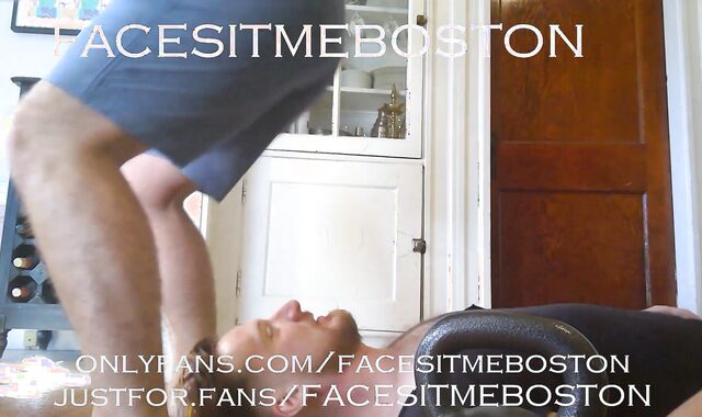 Is this what you thought would happen when growingbutt asked you to spot him. HE farts in your face