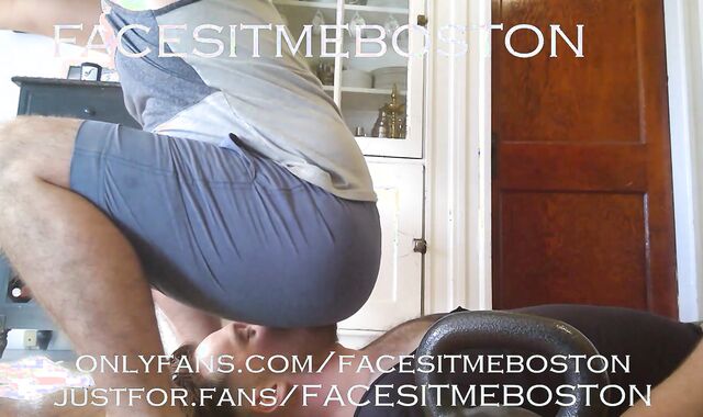 Is this what you thought would happen when growingbutt asked you to spot him. HE farts in your face