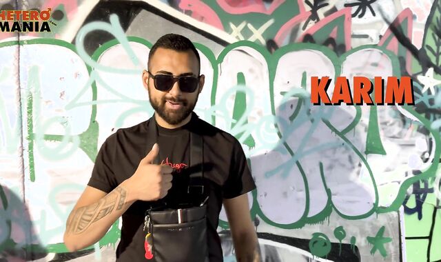 JIZZ CHALLENGE nine - WHO BLOWS A LOAD MORE? Luca with curved spear + large spear Karim battle it out