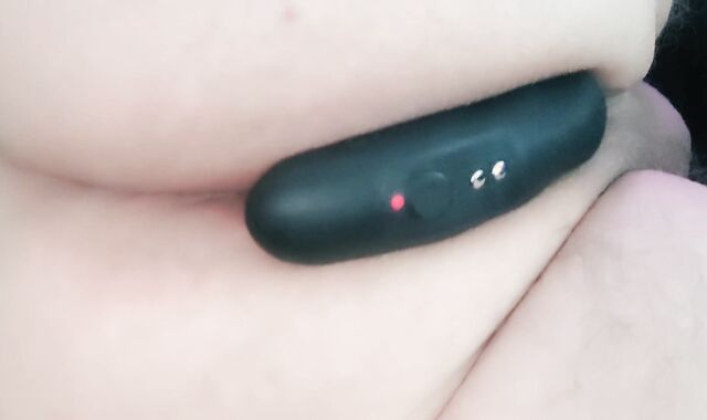 Luving my guts have fun with Lovense Brim hitachi