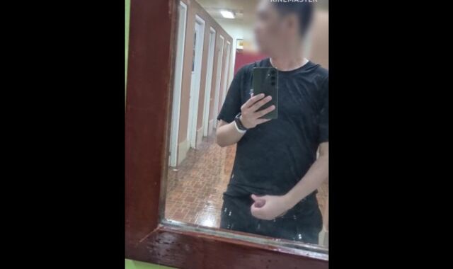 Jakol sa cr ng resort habang may mga nagbabanlaw sa bathroom guest room