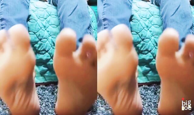 Fellow showcases off his sweat-soaked sexually attractive soles after a day at work