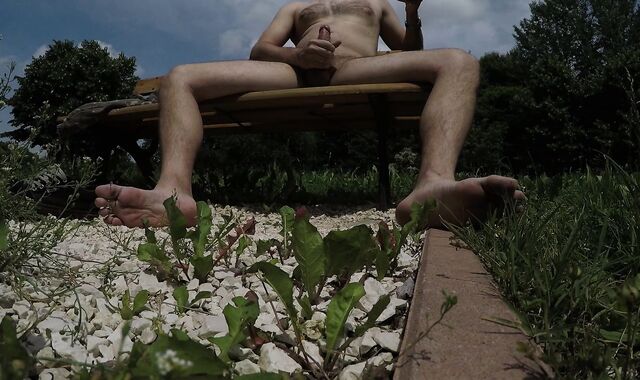 Public Risk - Wank myself in a public park