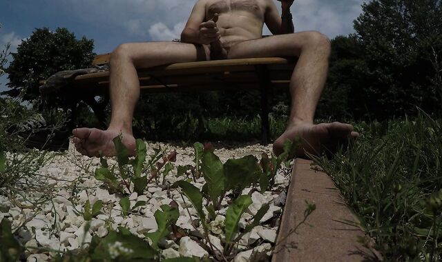 Public Risk - Wank myself in a public park