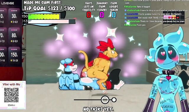 Slime can't stop railing dragon stiffy