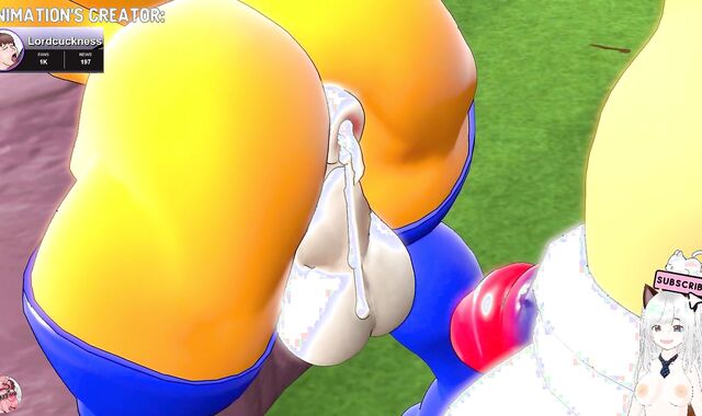 Sonic stuffs his yam-sized pipe into Tails until he ejaculates inwards (Lordcuckness toon) - Jazziuu