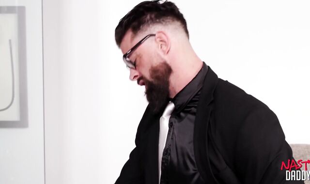 NASTYDADDY Ultra-kinky Alpha Wolfe Breeds His Anxious Employee Joel Someone