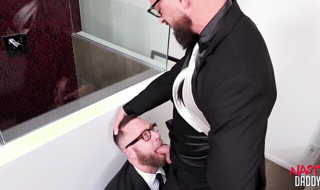 NASTYDADDY Ultra-kinky Alpha Wolfe Breeds His Anxious Employee Joel Someone