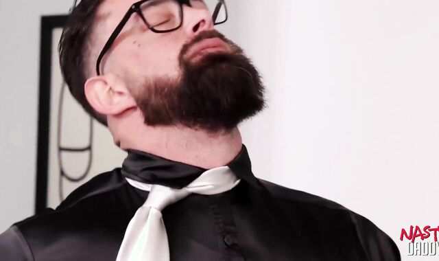 NASTYDADDY Ultra-kinky Alpha Wolfe Breeds His Anxious Employee Joel Someone