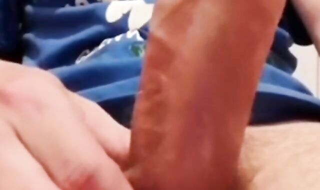 toying with my immense milky beef whistle