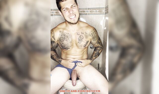 HUGE JIZM with no RUB!!