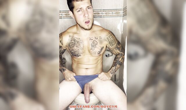 HUGE JIZM with no RUB!!