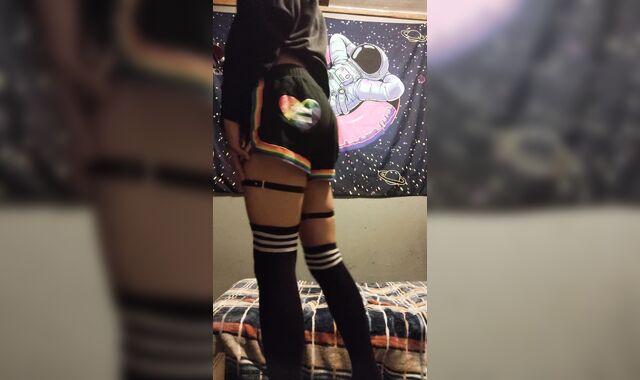 Femboy undress ;three