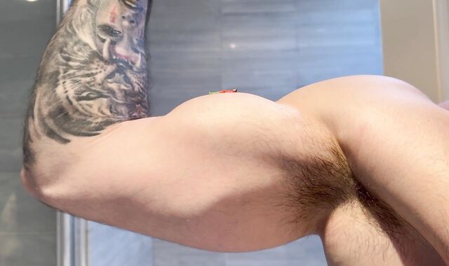 unsuspicious flexing gigantic total bod idolize