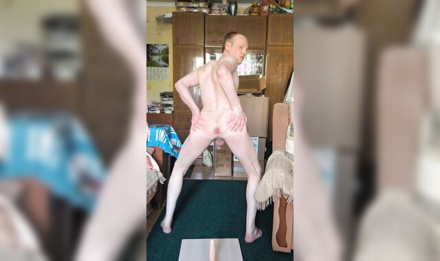 LanaTuls - Ass fucking Tart and Bi-atch Railing Fuck stick on the Floor