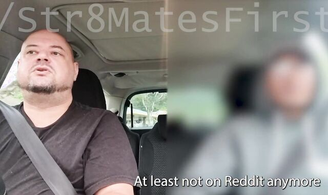 Australian Hunk Driver Blows Str8 Indian Tradie with BIG BLACK COCK