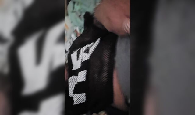 Spunking in my perspiring socks