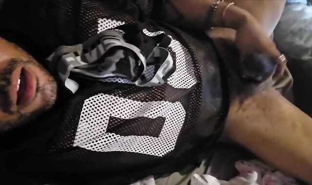 Spunking in my perspiring socks