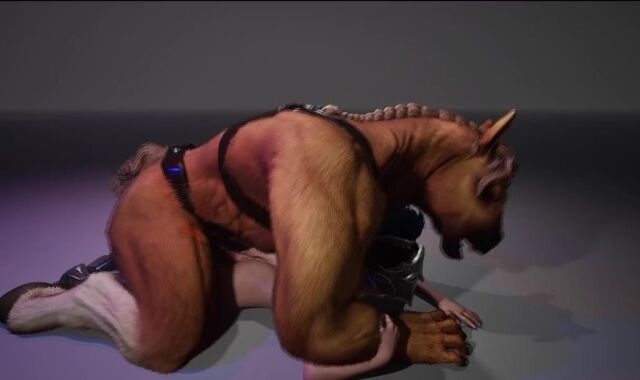 Gladiator getting plowed stiff