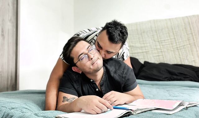 Folks have fuck-a-thon privately when no one watches them in their guest room while they do homework