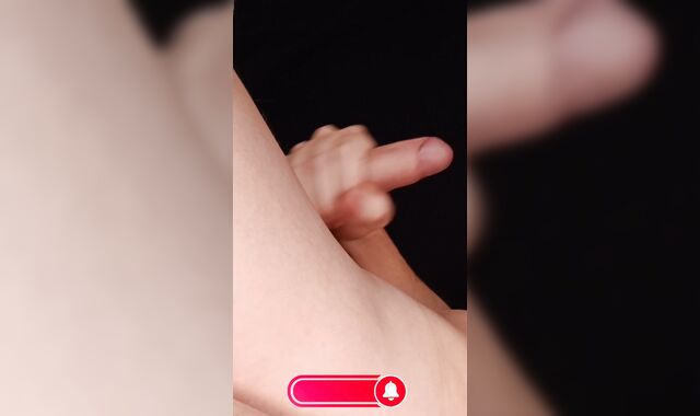 Youthful heterosexual boy jacks his jaw-dropping knob