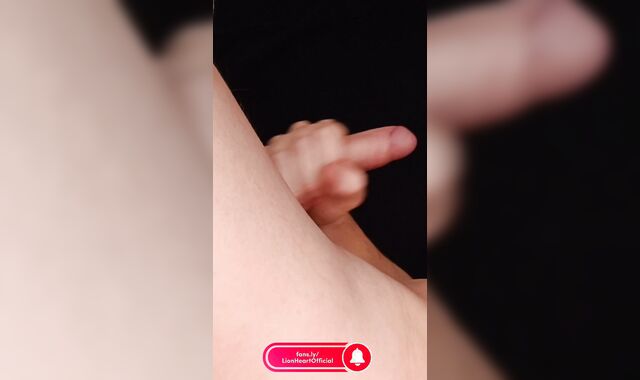 Youthful heterosexual boy jacks his jaw-dropping knob