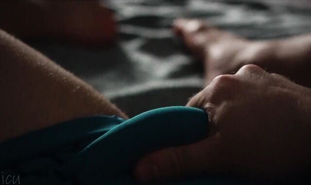 Caressing My Sausage Thru Undergarments While Gazing at My Gams