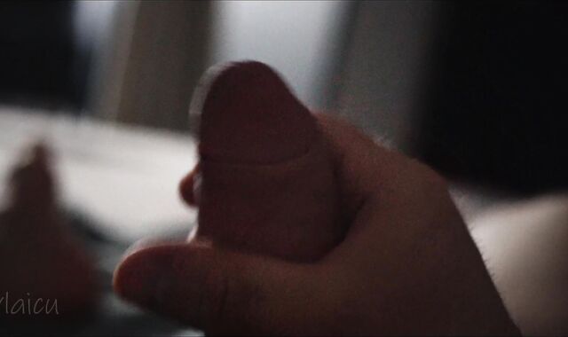 Caressing My Sausage Thru Undergarments While Gazing at My Gams