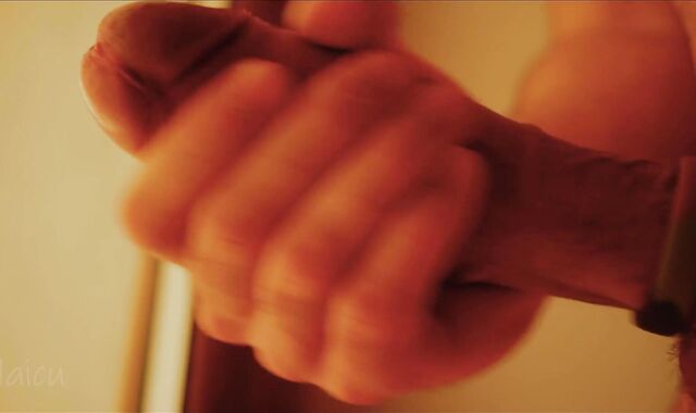 Nutting Stiff with a Penis Ring on My Man rod