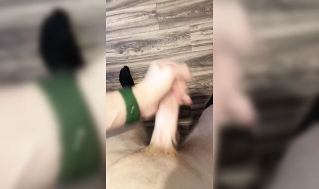 18yo super hot Youngster Getting off with Strenuous Groans - Hefty Cum-shot!