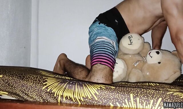 First-timer Man Pulverizing TeddyBear Until Ginormous Pop-shot – 2K HD