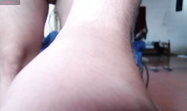 Gigantic internal ejaculation at the backyard