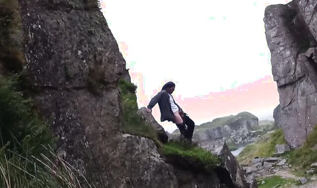 Getting Rigid and Super-naughty on Morning Hike