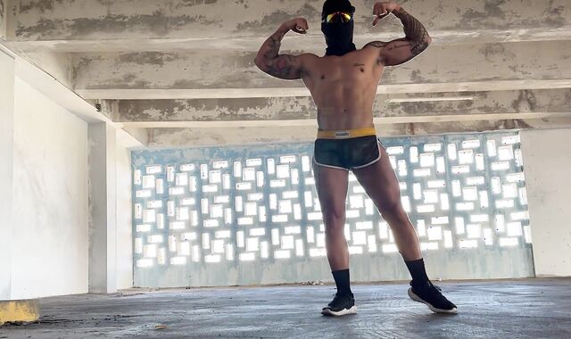 Hooded tugging off, Hooded onanism until jism Gigantic cum-shot "OrtizJona"