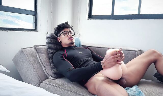 SUDADO DE GYM! Que rico llegar de entrenar y clavar backside