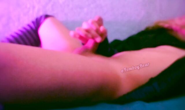 Femboy Edging and Gooning until Bursting