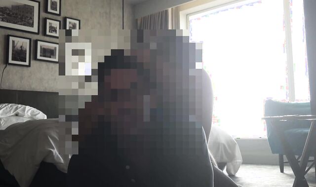 Str8 Businessman Mike books motel nude