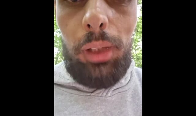 Ambling in forest alone wery nasty