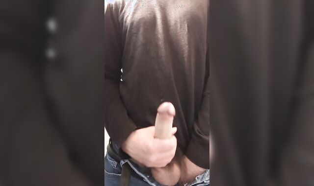 Getting my manstick out at work