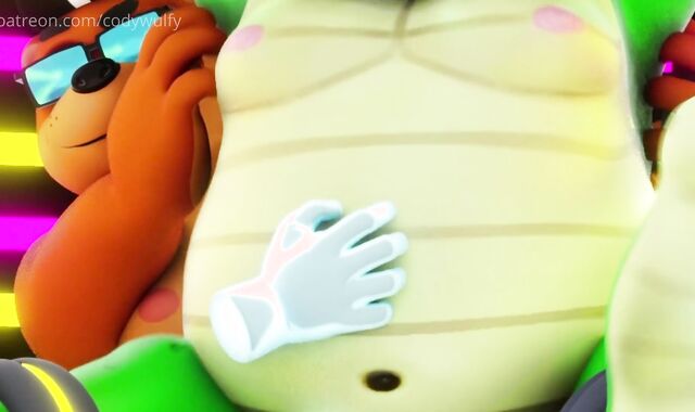 Torrid Sumptuous Obese Fur covered Kittle Toon