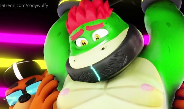 Torrid Sumptuous Obese Fur covered Kittle Toon