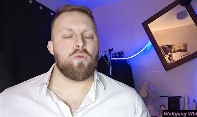 POINT OF VIEW Roleplay - Your Hooligan Drools On You Until You Jizm Pitifully (Slobber Fetish)