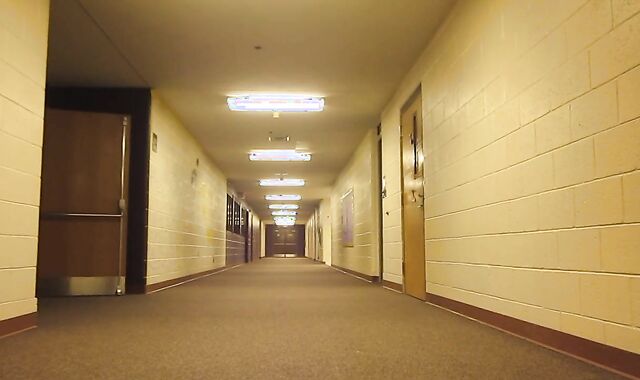 I sent this vid to my chief on my last day of work. Running down the hall outside of his office.