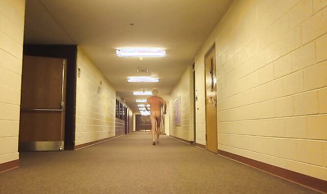 I sent this vid to my chief on my last day of work. Running down the hall outside of his office.