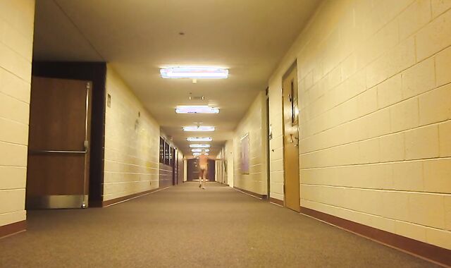 I sent this vid to my chief on my last day of work. Running down the hall outside of his office.