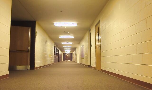 I sent this vid to my chief on my last day of work. Running down the hall outside of his office.