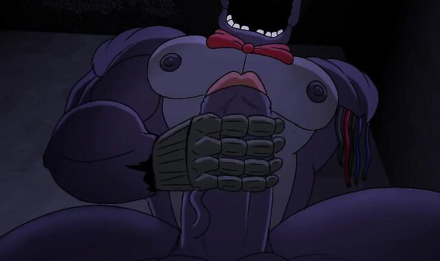 Withered bonnie masturbating off