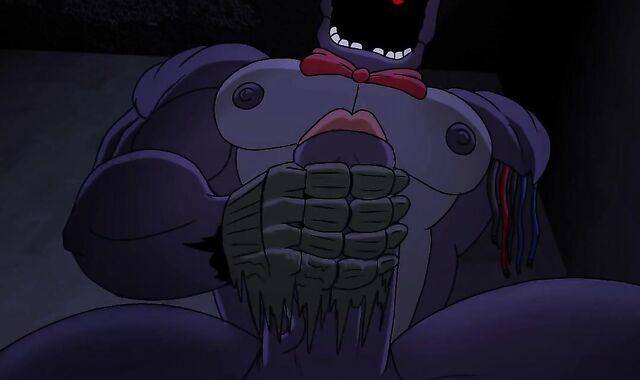Withered bonnie masturbating off