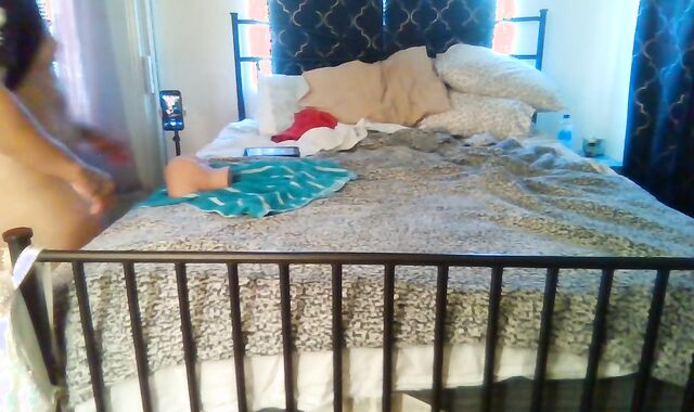 Bulky Torrid Latino Thug Pulverizing Hump Woman In Numerous Postures and Spunking Rock-hard On Himself